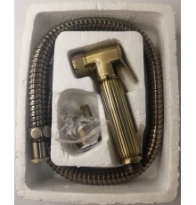 SaleWL002 Набор для биде (гигиенический душ, шланг, кронштейн), бронза, латунь SaleWL002_1023