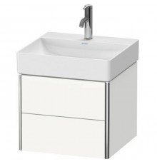 Duravit XSquare База подвесная 48.4x46x39.7см с раковиной, 2 ящика, цвет: глянцевый белый. XS416002222,  23535000401