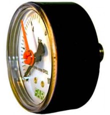 Манометры Манометр 1/4 (торцевое соед.) , 0-4 бар, - 20-80 °C, O 63 мм FA 2500 04