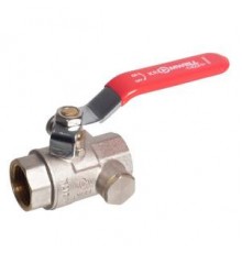 Краны шаровые Кран шаровой c дренажём Kromwell (ручка - рычаг) 1/2 ВР-ВР KW.284.04