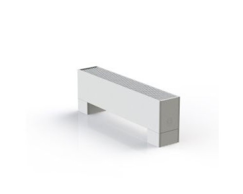 Конвекторы медно-алюминиевые напольные Конвектор напольный Gekon Level U/FMC, H23 L110 W18, цвет RAL9016 GLUF0.02311018/FMC/RAL9016