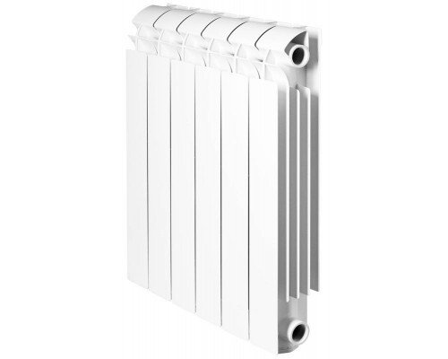 Радиатор алюминиевый Global VOX- R 500 1 секция боковое подключение (белый RAL 9010) 26204 (26204)