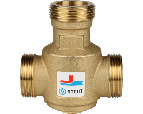 STOUT SVM-0030 Термостатический смесительный клапан G 1 1/4 НР 60°С (SVM-0030-325506) STOUT SVM-0030 Термостатический смесительный клапан G 1 1/4 НР 60°С (SVM-0030-325506)