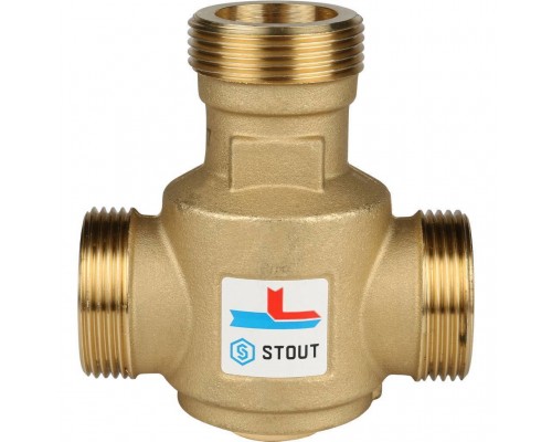 STOUT SVM-0030 Термостатический смесительный клапан G 1 1/4 НР 60°С (SVM-0030-325506) STOUT SVM-0030 Термостатический смесительный клапан G 1 1/4 НР 60°С (SVM-0030-325506)