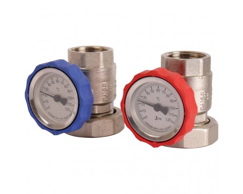 Насосная группа ROMMER RDG-0002 с термостатическим смесительным клапаном (20-4С) 1 без насоса (RDG-0002-002501)