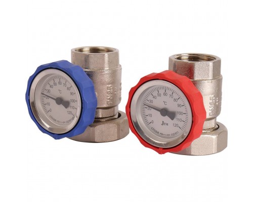 Насосная группа ROMMER RDG-0002 с термостатическим смесительным клапаном (20-4С) 1 без насоса (RDG-0002-002501)