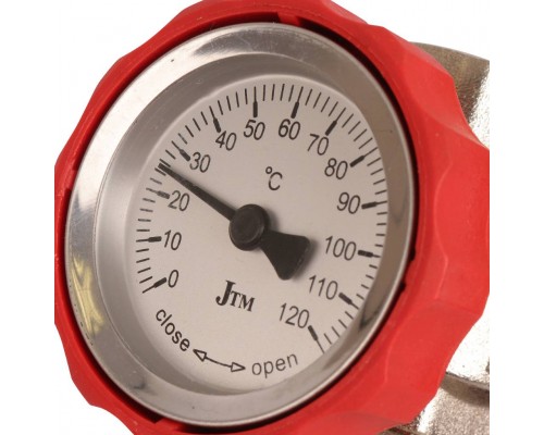 Насосная группа ROMMER RDG-0002 с термостатическим смесительным клапаном (35-60С) 1 без насоса (RDG-0002-002503)