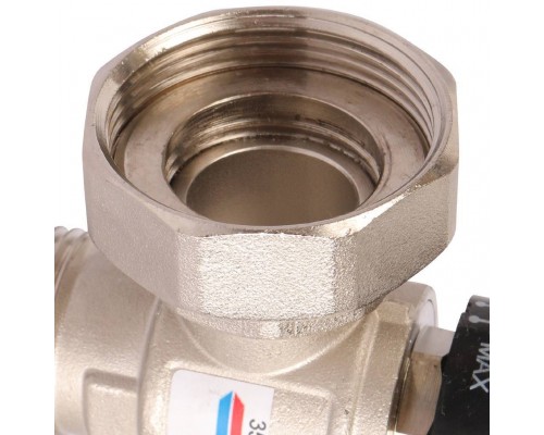 Насосная группа ROMMER RDG-0002 с термостатическим смесительным клапаном (35-60С) 1 без насоса (RDG-0002-002503)