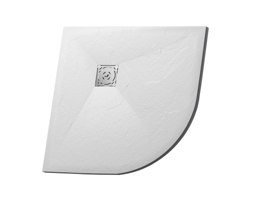 Душевой поддон полукруглый RGW ST/R-W Белый 900x900 Душевой поддон полукруглый RGW ST/R-W Белый 900x900