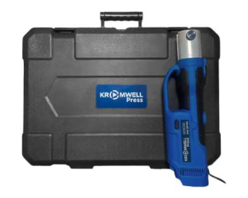 Инструменты для труб и фитингов Пресс-инструмент аккумуляторный для монтажа пресс-фитингов, в комплекте: кейс - 1 шт; АКБ 18V, 4,0Ah, Li-ion - 2 шт; ЗУ-1шт., (без клещей) KW.SP155