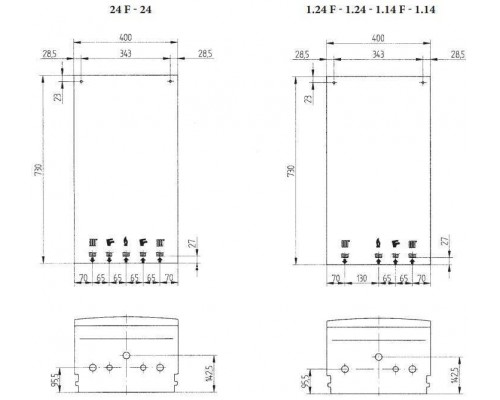 Газовый настенный котел Baxi ECO Four 1.14 одноконтурный атмосферный (CSE46114354-) Газовый настенный котел Baxi ECO Four 1.14 одноконтурный атмосферный (CSE46114354-)
