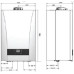 Газовый настенный котел Baxi ECO Nova ECO Nova 31F двухконтурный турбированный (100022347)