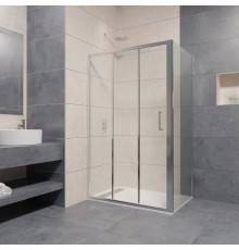 Душевой уголок RGW Passage PA-13+100 см (149-151)x100x195 профиль хром, стекло прозрачное