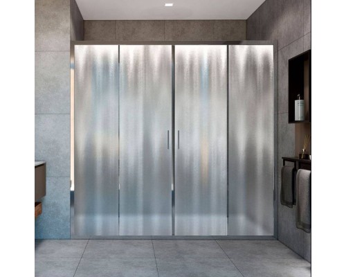 Душевая дверь в нишу Vincea Garda VDS-1G2170CH 170 см, профиль хром, стекло шиншилла