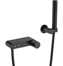 Смеситель для ванны с душем Boheme Stick 123-BB.2 black touch black
