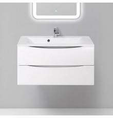 Тумба под раковину BelBagno Marino 90 bianco lucido, подвесная