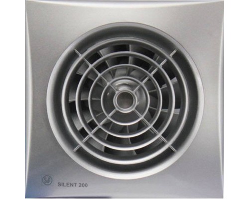 Вытяжной вентилятор Soler Palau Silent -200 CZ silver