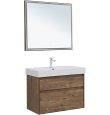 Мебель для ванной комнаты Aquanet Nova Lite 85 дуб рустикальный, 2 ящика