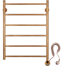 Полотенцесушитель электрический Secado Триада 1 плюс 50x80 бронза, R