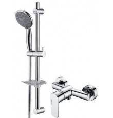 Смеситель для душа Wasserkraft Dill 6102 + Душевой гарнитур Wasserkraft A004