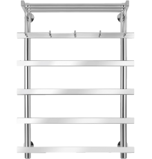 Полотенцесушитель электрический Secado Понтида 1 КСП, R 80x50, хром