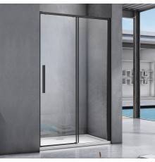 Душевая дверь в нишу Good Door Idea WTW-130-C-B 130 см, профиль черный