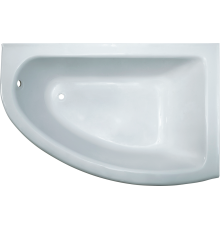 Ванна из искусственного камня Marmo Bagno Альба R 105x170 см, угловая, с ножками, асимметричная