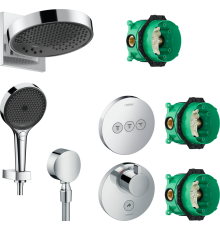 Душевой комплект Hansgrohe Rainfinity 250 (3 jet) 26232000 + 26852000 + 27506000 + 15742000 + 15745000