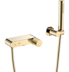 Смеситель для ванны с душем Boheme Stick 123-GG.2 gold touch gold