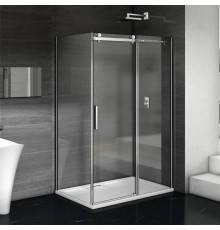 Душевой уголок Good Door Galaxy WTW+SP-C-CH 160x100, профиль хром + очиститель для стекол