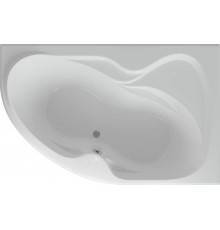 Акриловая ванна AQUATEK Вега VEG170-0000083 R 170x105 см, угловая, с каркасом, с экраном, со сливом-переливом, асимметричная