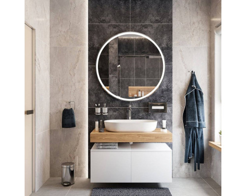 Мебель для ванной с раковиной Duravit Luv 60: столешница 100, дуб французский, без отверстий + 2 тумбы 50