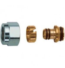Фитинги цанговые Концовка для м/п труб, 16х2 евроконус 1/2 FAR FC 6076 58802