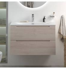 Тумба с раковиной BelBagno Etna 90 rovere grigio, раковина BB-8099-90