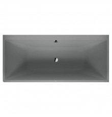 Duravit Vitrium Ванна встраиваемая 180x80см, Dx, с ножками, с2 наклонами для спины, прямоугольная, цвет: светло-серый матовый. 700428HD