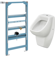 Комплект Инсталляция VitrA Frame + Писсуар Santek Гала 1WH301774 подвесной