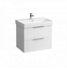 Laufen Base Тумба подвесная 70x46.5см, с раковиной, с 2 выдвиж. ящиками, цвет: белый глянцевый. 4.0233.2.110.261.1,  8.1096.7.000.104.1
