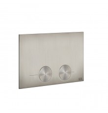 Gessi Клавиша смыва для унитаза, двойная, для систем инсталляций TECE, цвет: Steel brushed. 54617#239