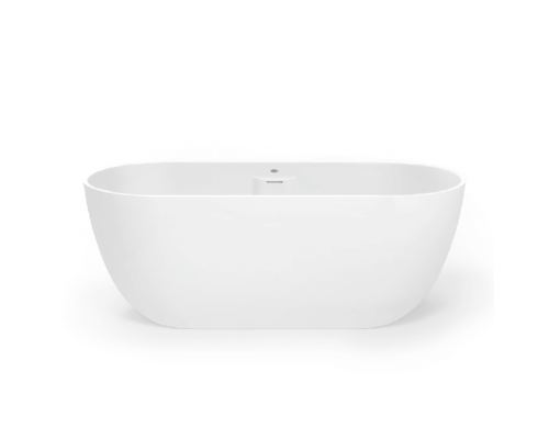 Jacuzzi Moorea Ванна отдельностоящая из акрила 170x75x60.5см, слив-перелив, сифон, регулир.ножки, цвет: белый матовый. MRA00000000