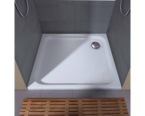 Duravit D-Code Душевой поддон 90x90х8.5см., акриловый, квадратный, цвет: белый. 720102000000000