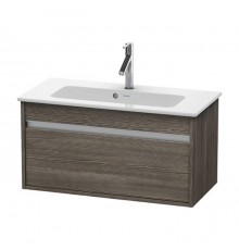 Duravit Ketho Тумба подвесная, 80x38.5х41, с раковиной, 1 выдв. ящик, цвет: сосна коричневая. KT642305151,  2342830000