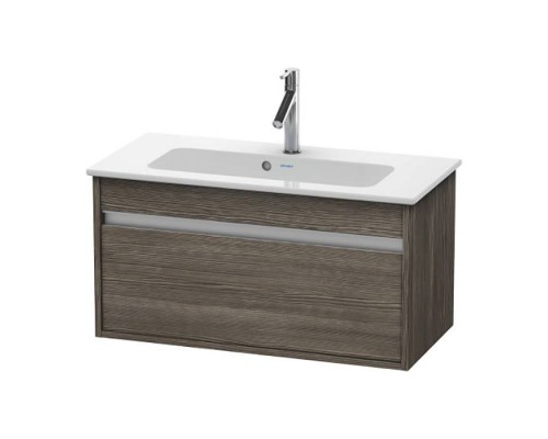 Duravit Ketho Тумба подвесная, 80x38.5х41, с раковиной, 1 выдв. ящик, цвет: сосна коричневая. KT642305151, 2342830000 Duravit Ketho Тумба подвесная, 80x38.5х41, с раковиной, 1 выдв. ящик, цвет: сосна коричневая. KT642305151, 2342830000