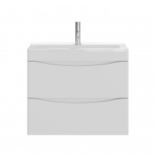 Тумба с раковиной Creto Oro 60 подвесная, white