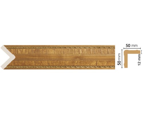 Угол DECOMASTER 142-4 (50*50*2400мм) Угол DECOMASTER 142-4 (50*50*2400мм)
