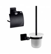 Набор Держатель Haiba HB89 03 черный + Ершик 10