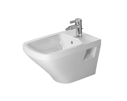 Duravit DuraStyle Биде подвесное с перел., с 1 отв. под смес., вкл. крепление Durafix, 37x54см,. 2282150000