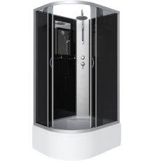 Душевая кабина Niagara Classic NG-2510-14RBKT 120х80 см, без крыши, с тропическим  душем
