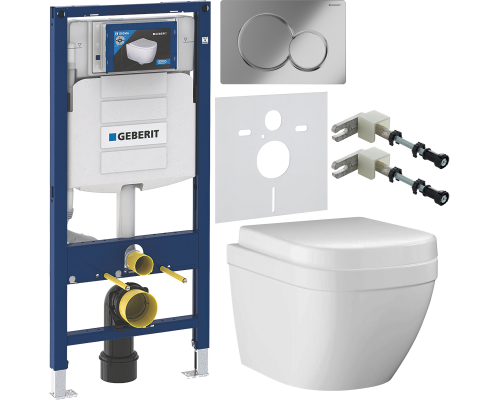 Комплект Унитаз подвесной Grohe Euro Ceramic 39206000 компактный + Крышка 39330001 с микролифтом + Инсталляция Geberit Duofix UP 320 111.300.00.5 + Кнопка Sigma 01 115.770.21.5 хром + Крепления 111.815.00.1 к стене + Шумоизоляция 156.050.00.1 Комплект Унитаз подвесной Grohe Euro Ceramic 39206000 компактный + Крышка 39330001 с микролифтом + Инсталляция Geberit Duofix UP 320 111.300.00.5 + Кнопка Sigma 01 115.770.21.5 хром + Крепления 111.815.00.1 к стене + Шумоизоляция 156.050.00.1