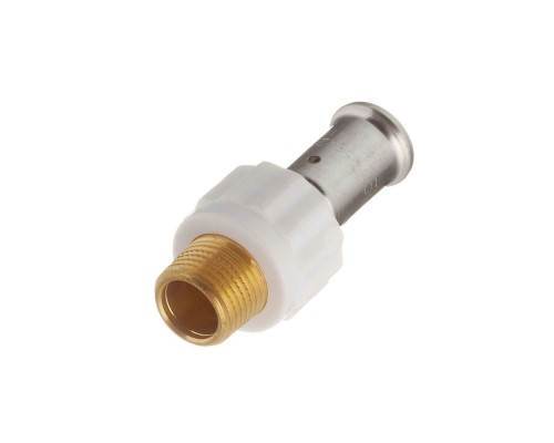 Муфта НР, ПВДФ пресс (белая), 32x5/4 HENCO 17PKW-3207