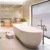 Duravit Luv Ванна отдельностоящая из минерального литья 180x85см, цвет белый, с ножками и слив-переливом., цвет: белый. 700434000000000